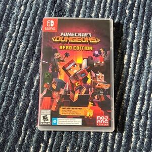 Nintendo Switch Minecraft Dungeons Hero Edition - Red and Black
